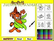 Juego de Animales Colorear a Garfield